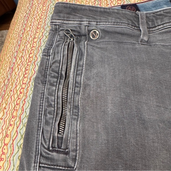 Salsa 1st Level Men’s Gray Denim Jeans Button Fly zippered pockets 38x34 - Picture 6 of 16